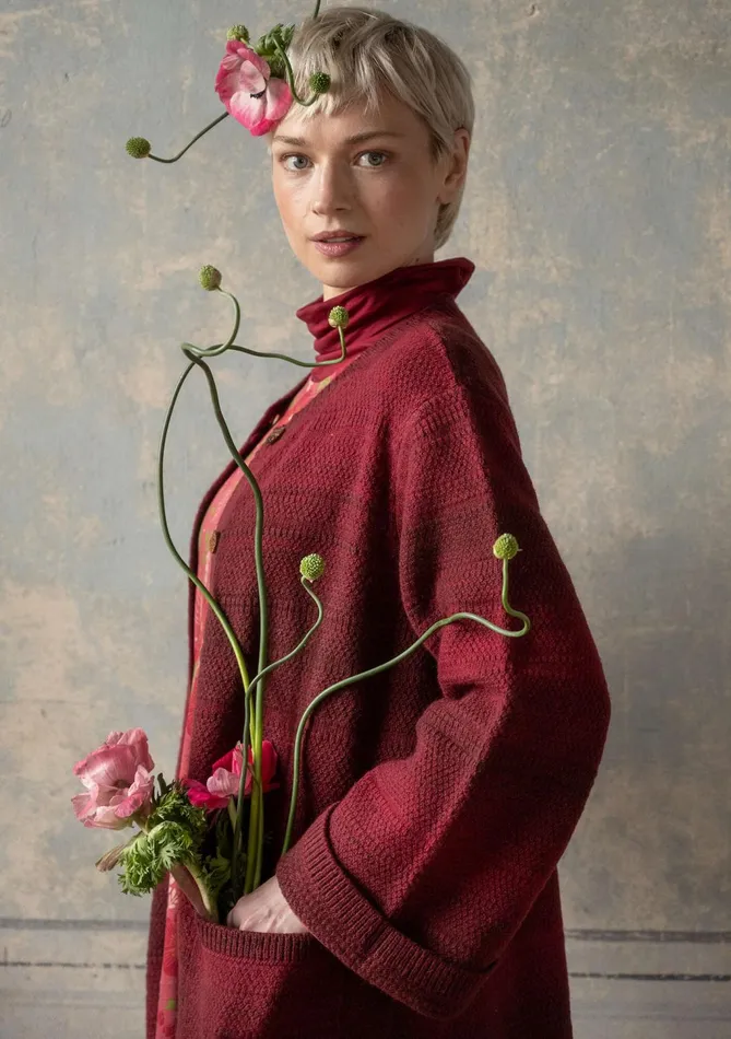 Gudrun Sjdn EckerxF6 Long Cardigan In Spacedyed Wool Women Cardigans