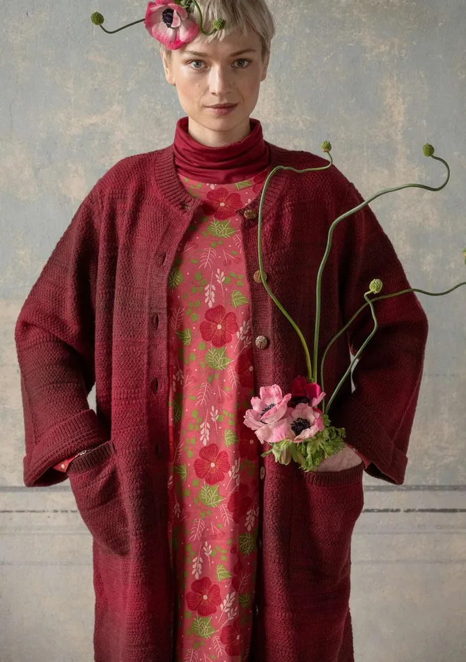 Gudrun Sjdn EckerxF6 Long Cardigan In Spacedyed Wool Women Cardigans