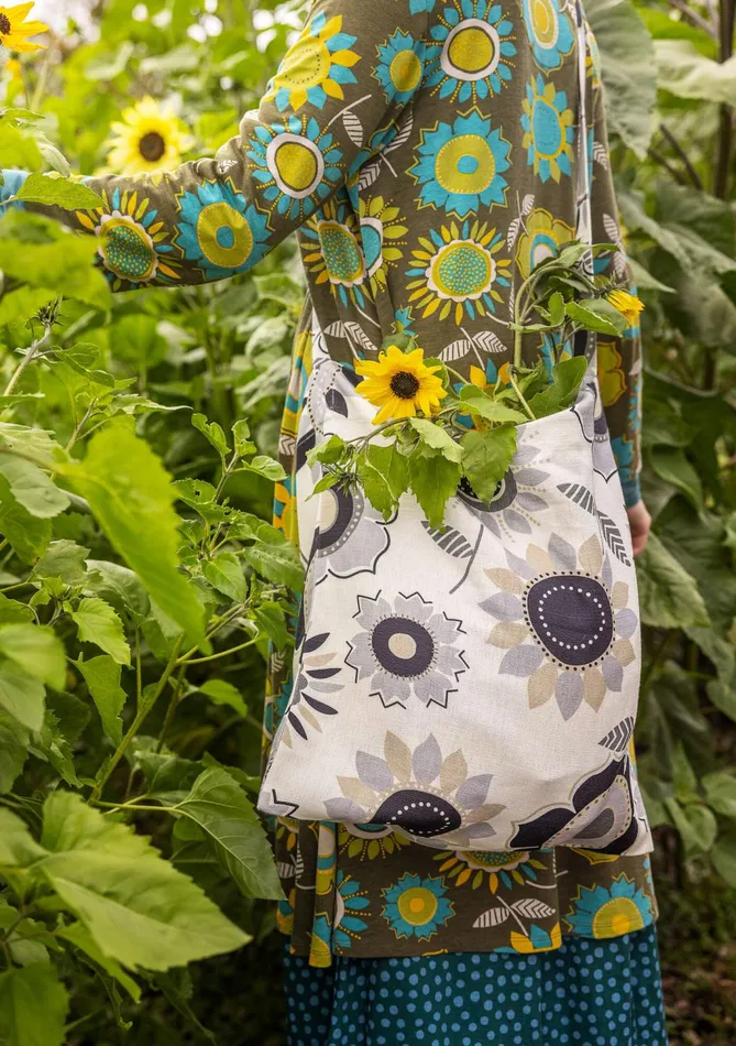Gudrun Sjdn Fabric Tote Bag M In Organic Cotton Women Purses and Fabric Bags