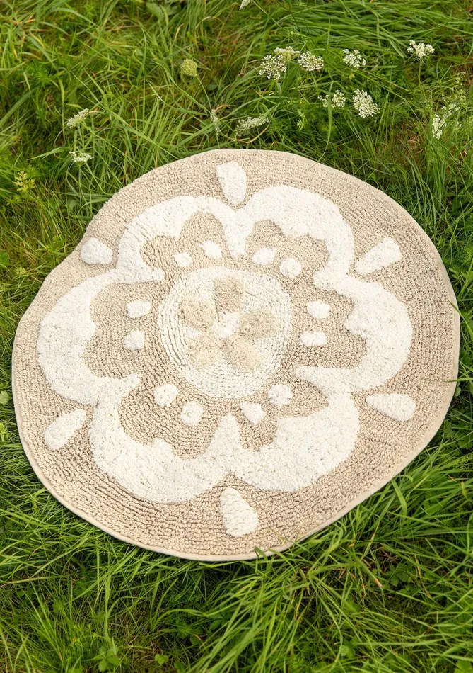 Gudrun Sjdn Stars Bathmat In Organic Cotton Women Bathroom