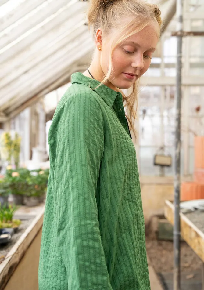 Gudrun Sjdn VxE4rmland Woven Shirt Dress In Organic Cotton Women Tops and Shirts