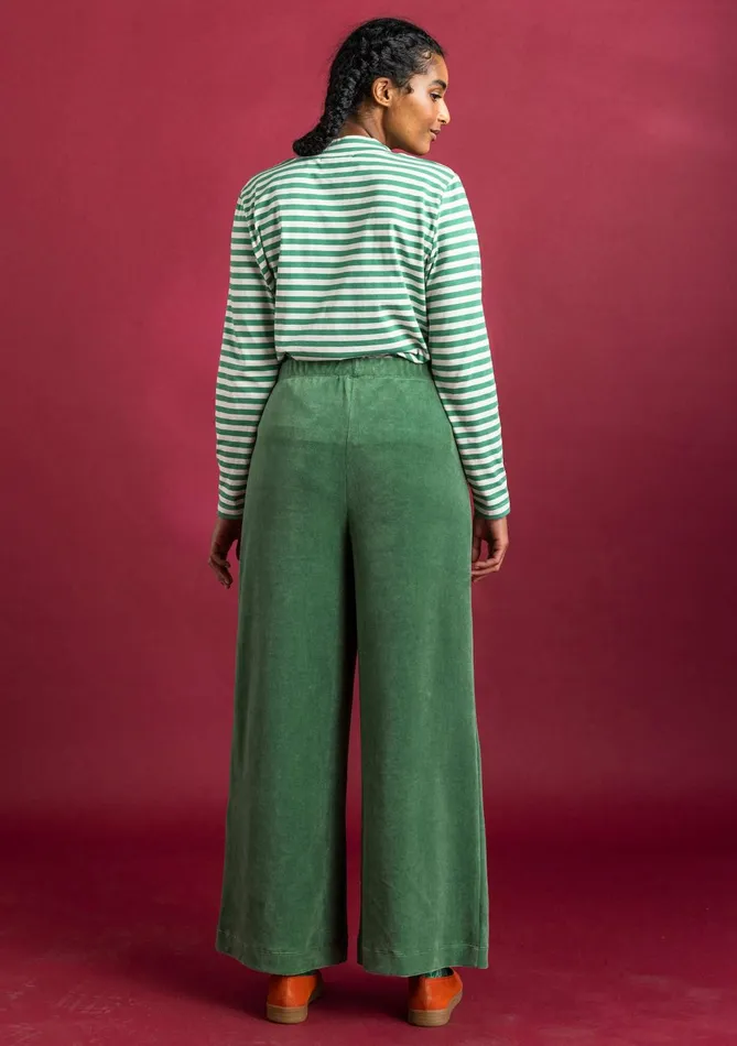 Gudrun Sjdn Velour Pants In Organic Cotton Women Pants