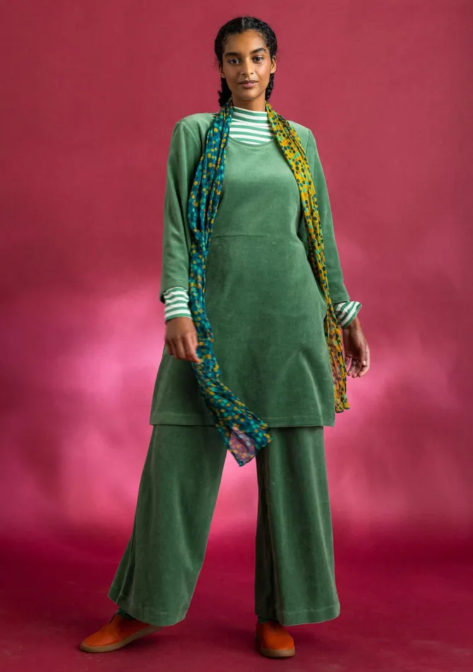 Gudrun Sjdn Velour Pants In Organic Cotton Women Pants