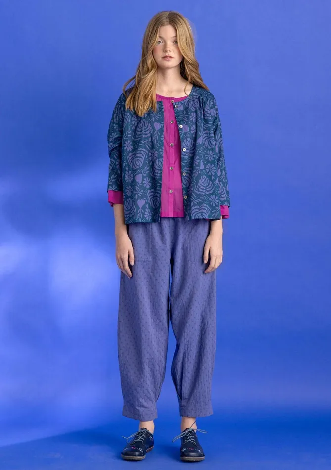Gudrun Sjdn Woven Hedda Blouse In Organic Cotton Women Blouses