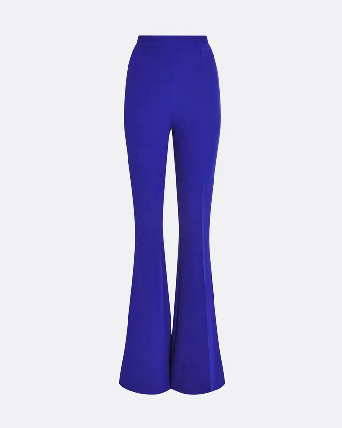 Halluana Azure Blue Trousers Azure Blue Trousers Safiyaa Women