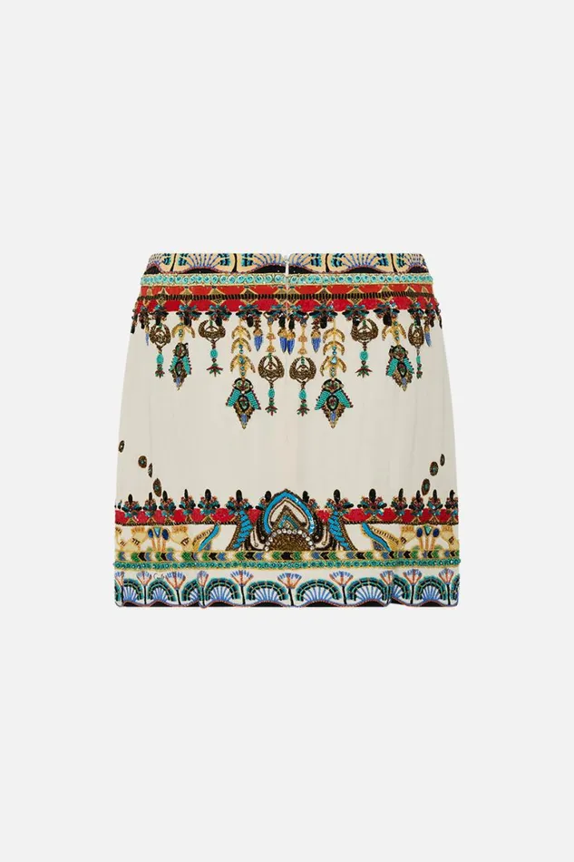 HAND EMBELLISHED MINI SKIRT VALLEY OF THE QUEENS Valley Of The Queens Womens Camilla Skirts