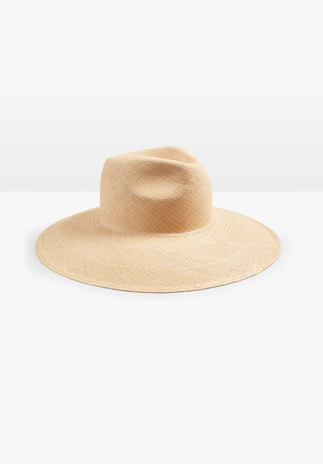 Hats Women Hush Straw Fedora Beige