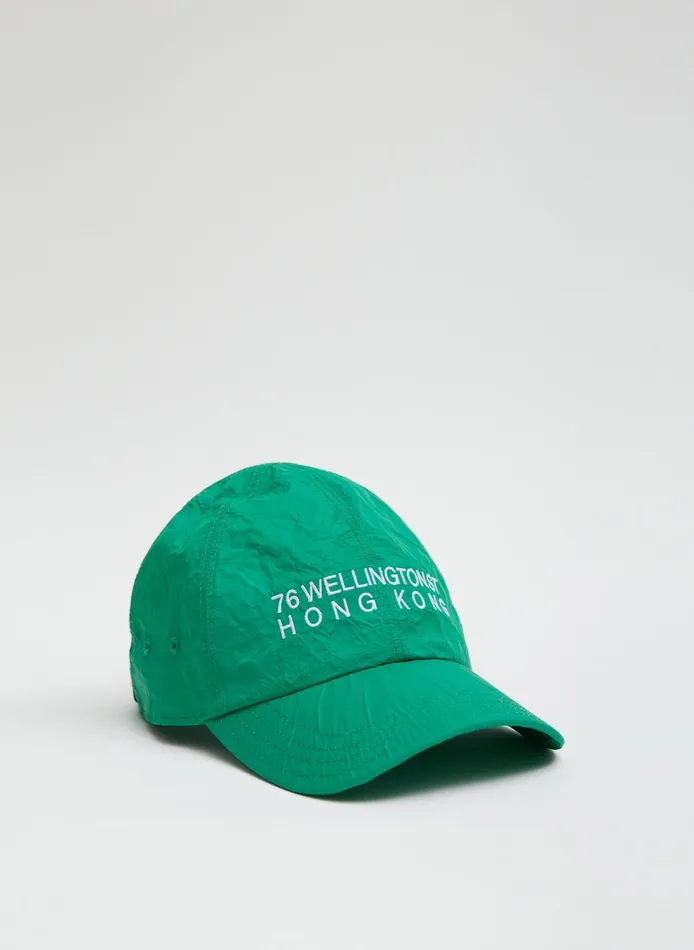 Hats Women Tibi Nylon Baseball Cap