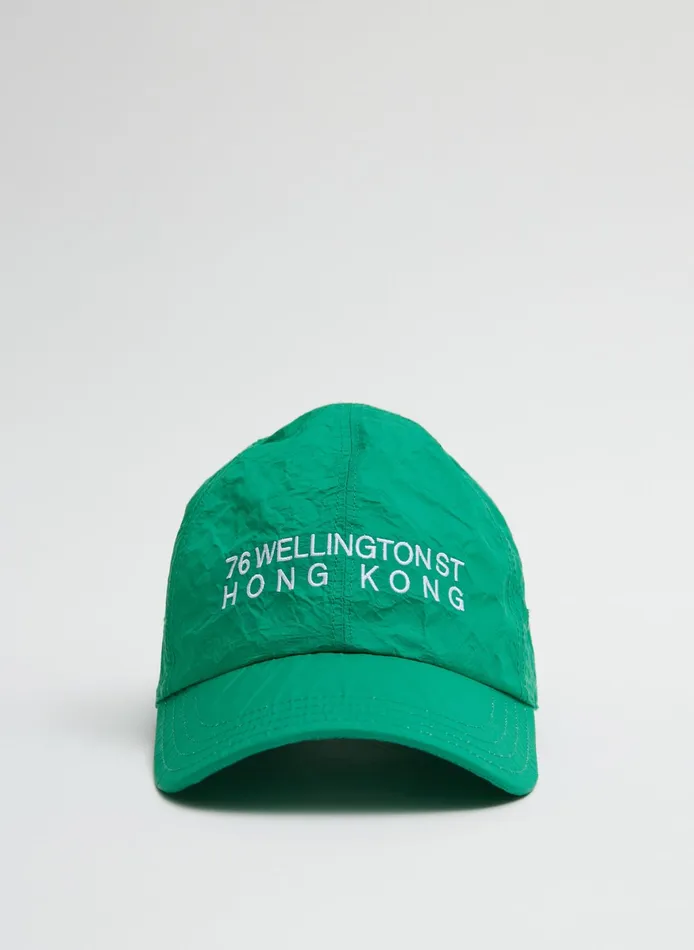 Hats Women Tibi Nylon Baseball Cap