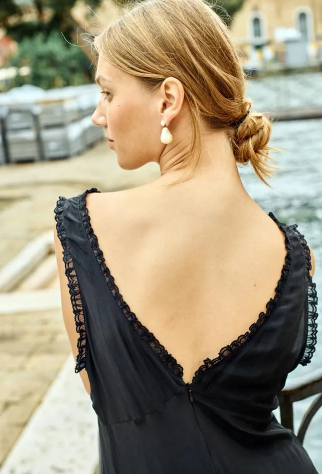 Hedia Dress Black PreOrder Women Ciao Lucia Long Dresses