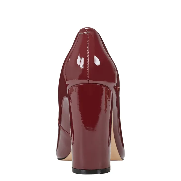 Heels and Pumps Marc Fisher Women Artie Mary Jane Pump Red Patent Leather