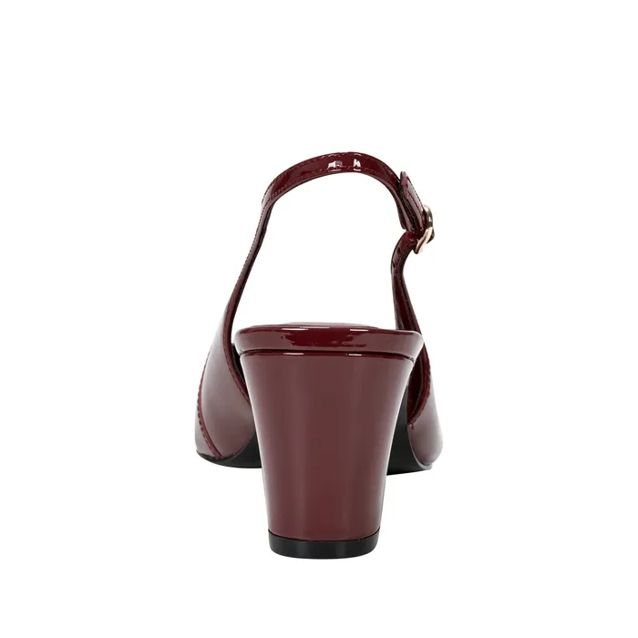 Heels and Pumps Marc Fisher Women Blakeley Slingback Pump Red Patent Leather