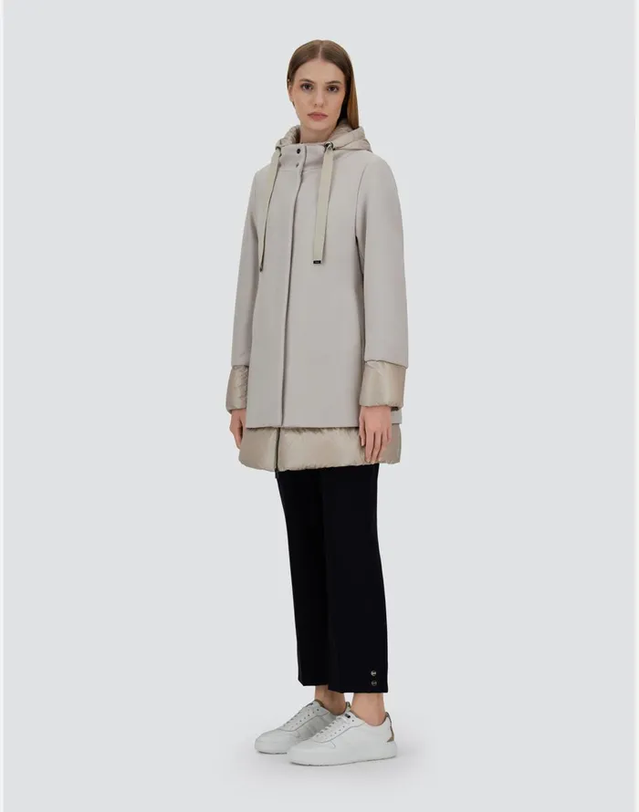 Herno ASHAPE JACKET IN ECOWOOL AND NYLON ULTRALIGHT Chantilly Women AShape