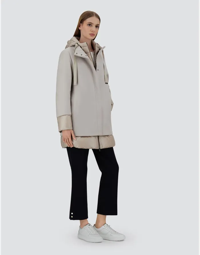 Herno ASHAPE JACKET IN ECOWOOL AND NYLON ULTRALIGHT Chantilly Women AShape