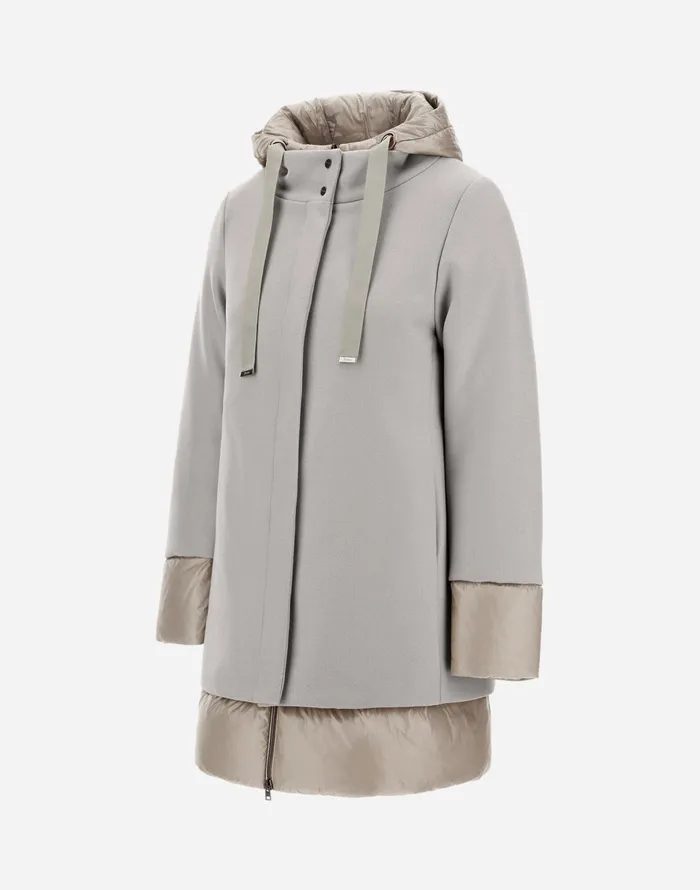 Herno ASHAPE JACKET IN ECOWOOL AND NYLON ULTRALIGHT Chantilly Women AShape