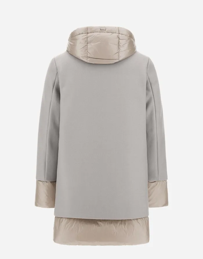 Herno ASHAPE JACKET IN ECOWOOL AND NYLON ULTRALIGHT Chantilly Women AShape
