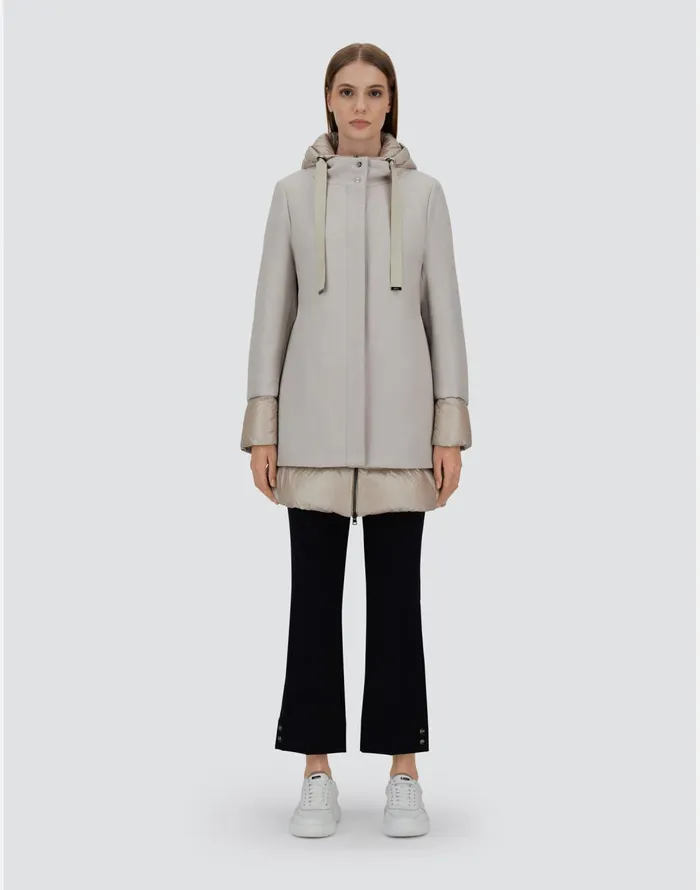 Herno ASHAPE JACKET IN ECOWOOL AND NYLON ULTRALIGHT Chantilly Women AShape