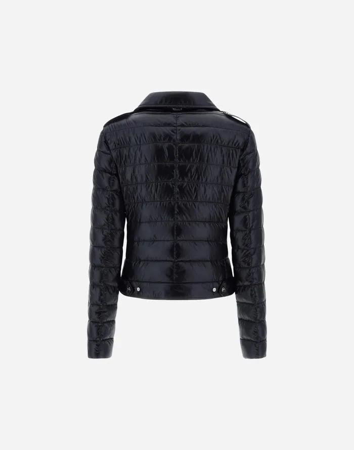 Herno BOMBER JACKET IN NYLONULTRALIGHT Black Women Parka and Jackets