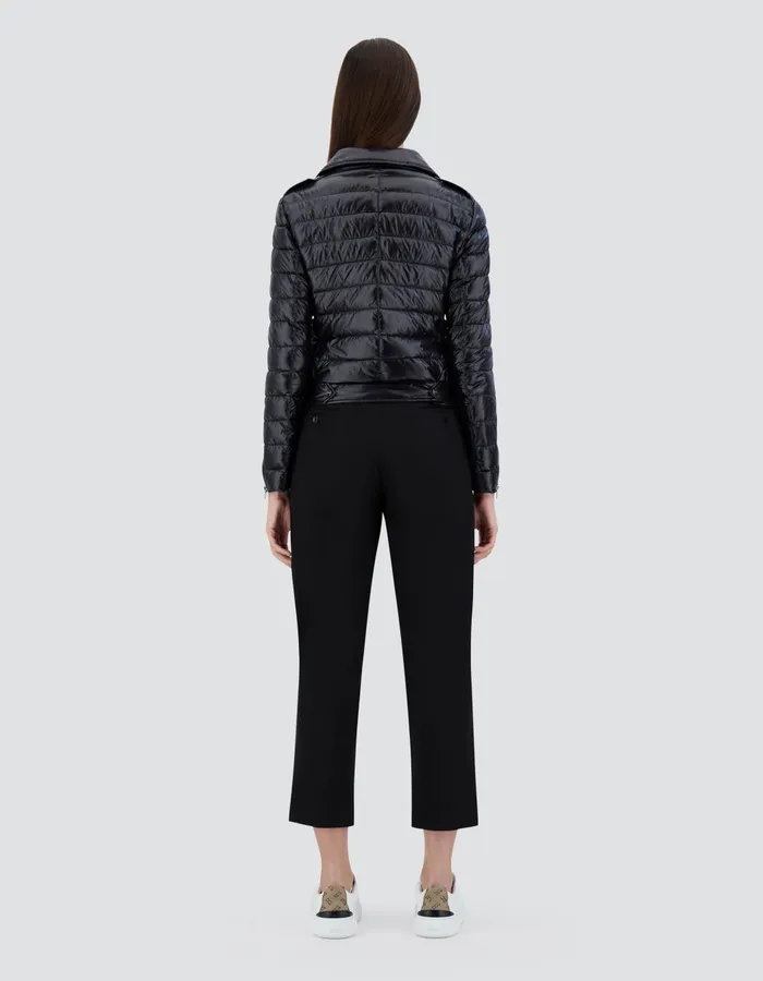 Herno BOMBER JACKET IN NYLONULTRALIGHT Black Women Parka and Jackets