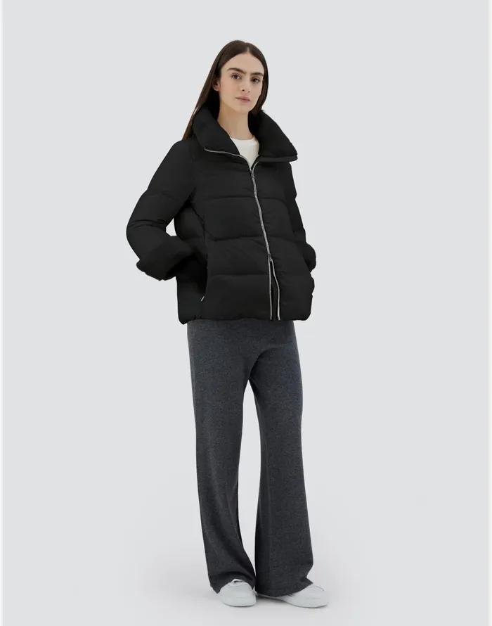 Herno CAPE IN ARENDELLE AND NEW LADY FAUX FUR Black Women Capes