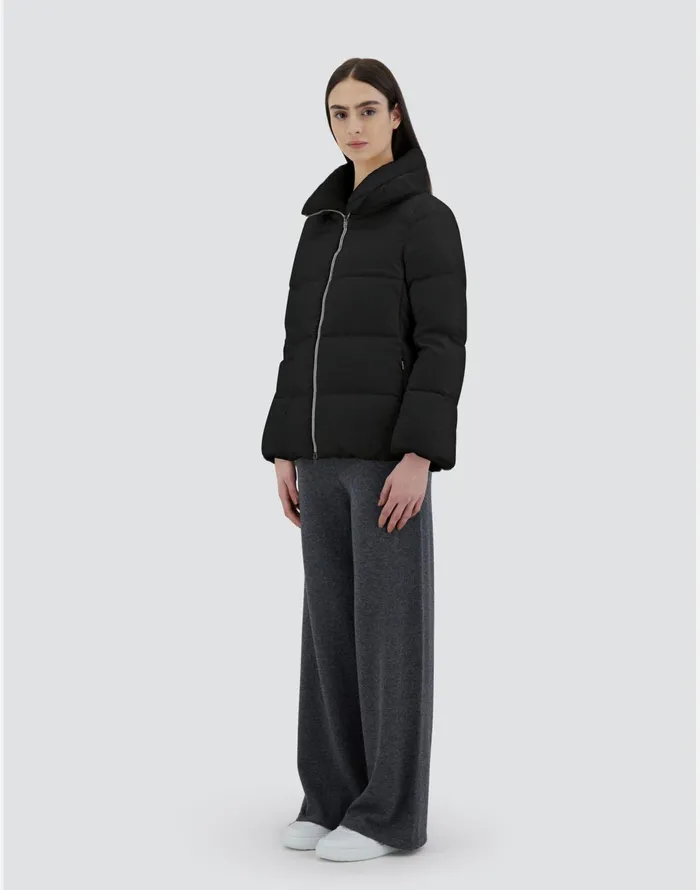 Herno CAPE IN ARENDELLE AND NEW LADY FAUX FUR Black Women Capes