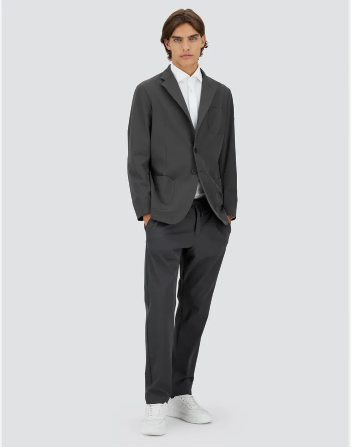 Herno EASY SUIT STRETCH BLAZER Iron Men Blazers