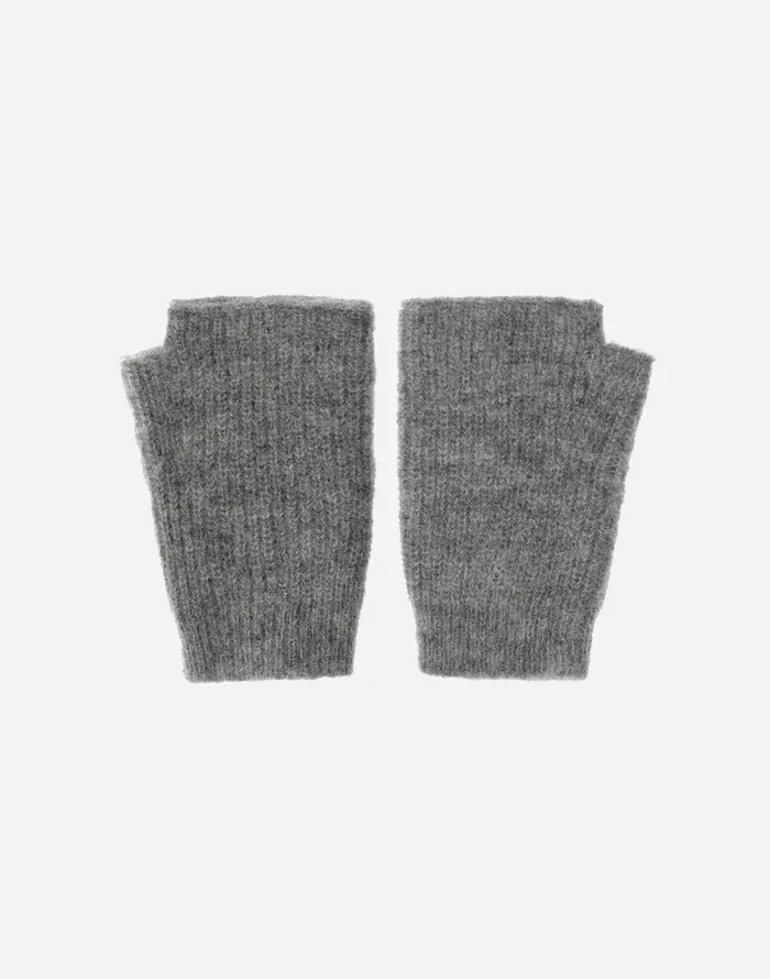 Herno GLOVES IN PLAINALPACA WOOL Putty Women Sleeves and Gloves
