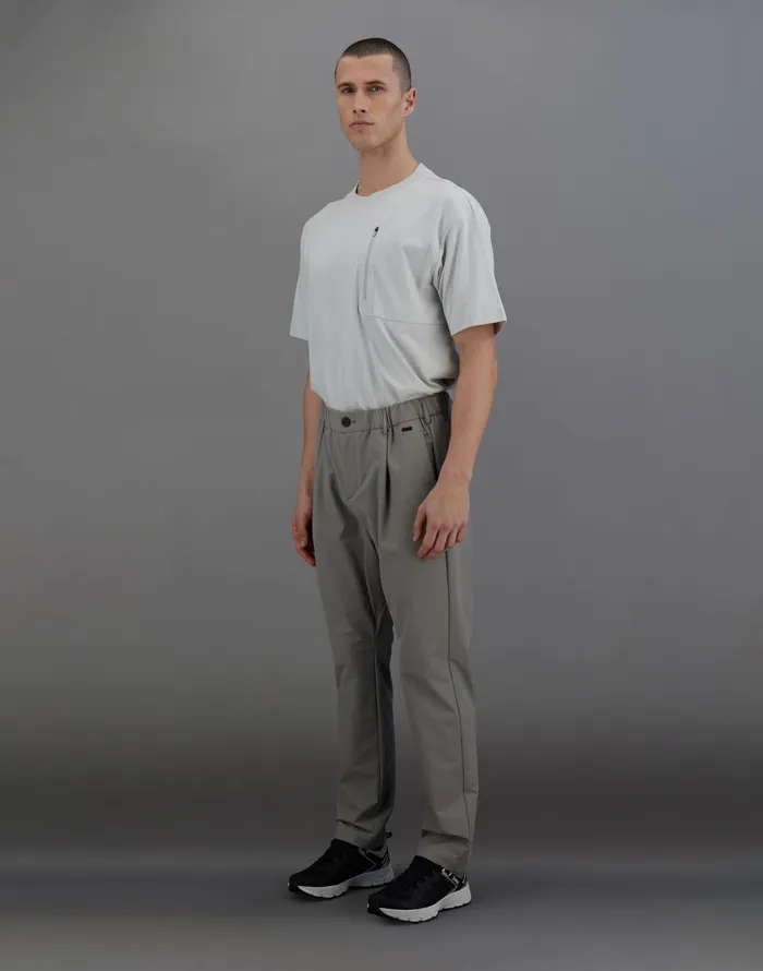 Herno LAMINAR TROUSERS IN MID SEASON NYLON Grey Men Trousers