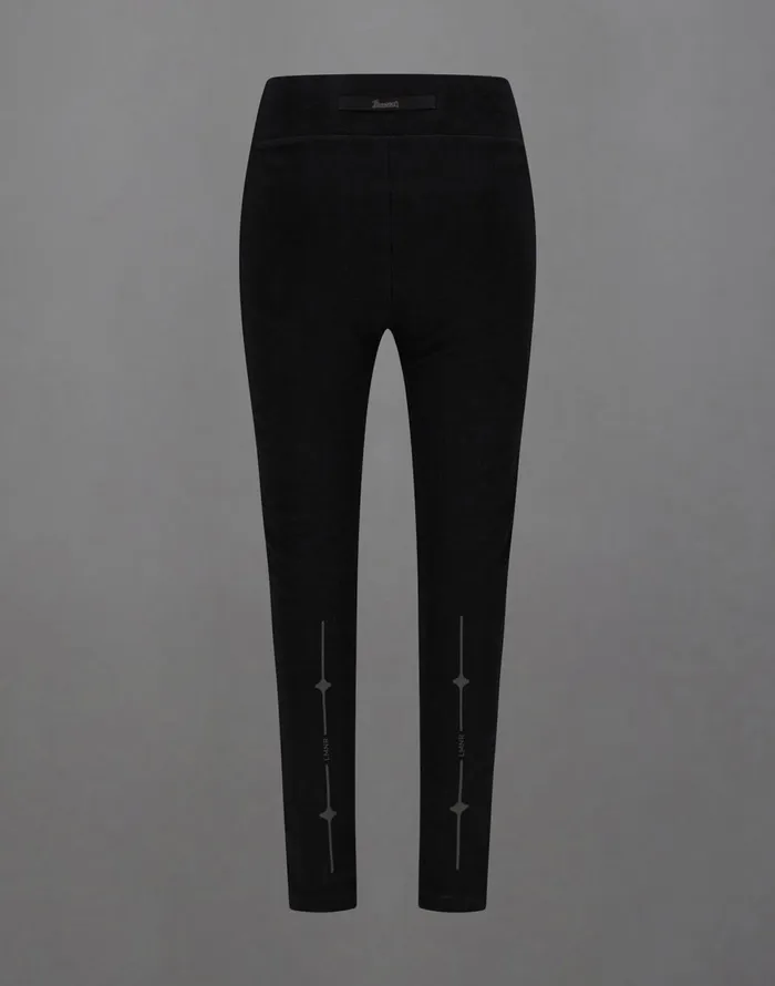 Herno LAMINAR TROUSERS IN WOOL TECH BASE LAYER Black Women Trousers
