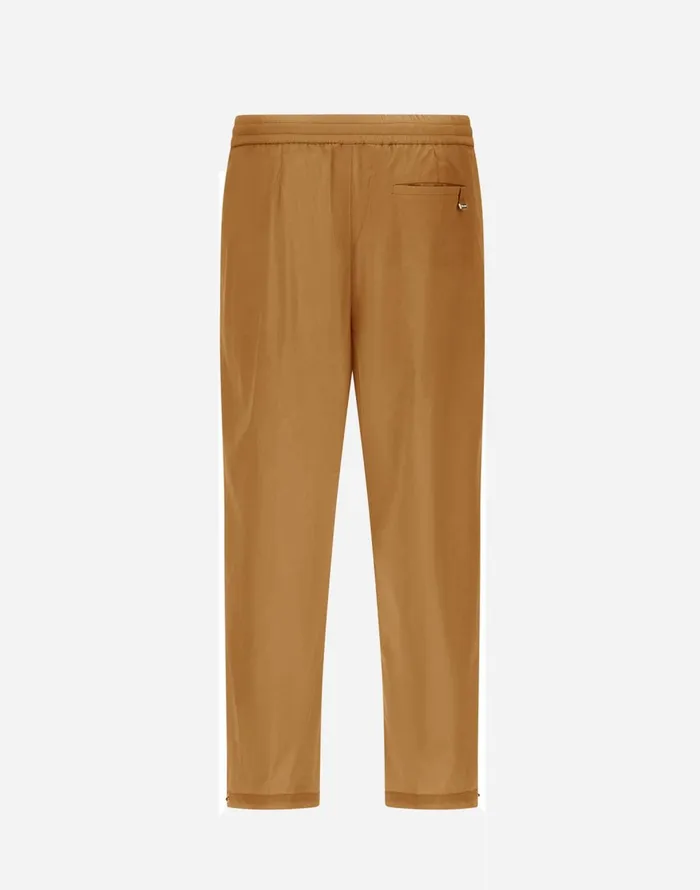 Herno LIGHT NYLON STRETCH TROUSERS Camel Women Trousers