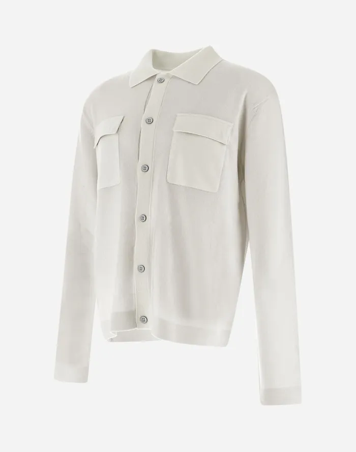 Herno RESORT SHIRT IN ETERNITY CASHMERE Natural Men Shirts