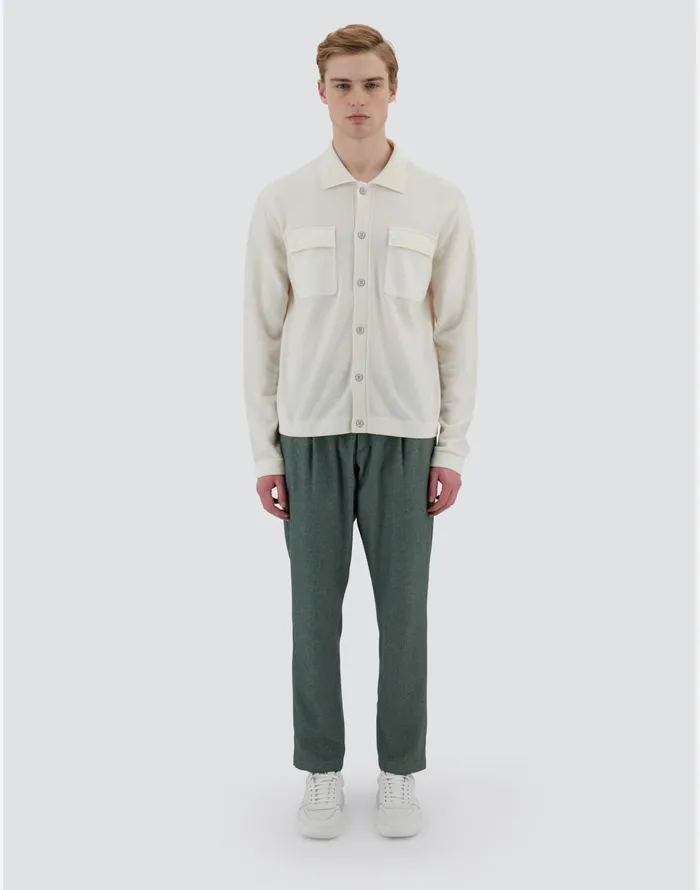 Herno RESORT SHIRT IN ETERNITY CASHMERE Natural Men Shirts
