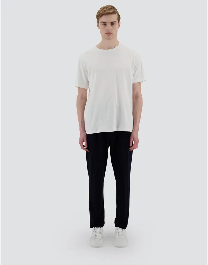 Herno RESORT TSHIRT IN BASIC COTTON White Men Tshirts and Polo Shirts