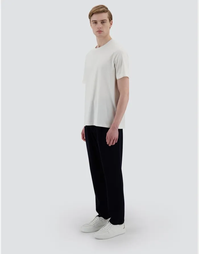 Herno RESORT TSHIRT IN BASIC COTTON White Men Tshirts and Polo Shirts
