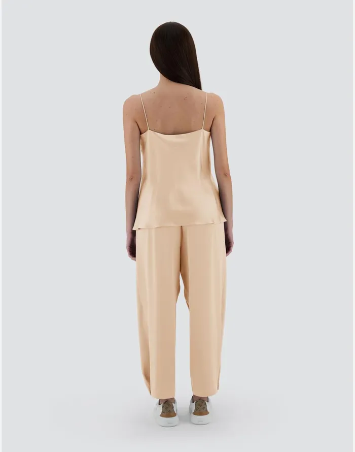 Herno RESORT TOP IN SATIN EFFECT Chantilly Women Tshirts and Tops