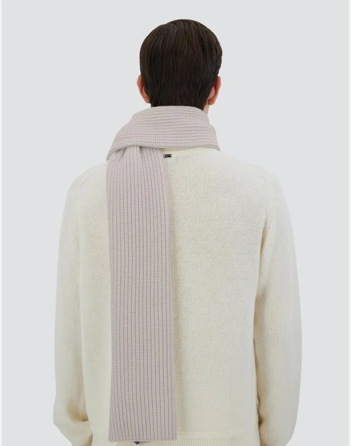 Herno SCARF IN ETERNITY CASHMERE Chantilly Men Scarves