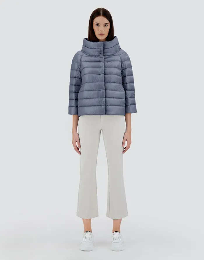 Herno SOFIA Light Blue Women Capes
