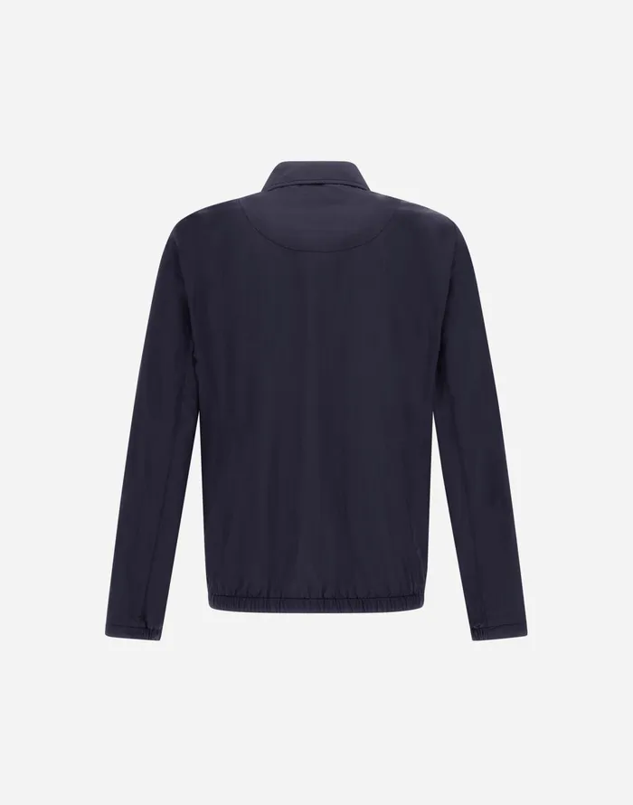 Herno ULTRALIGHT CREASE SHACKET Blue Men Parka and Jackets