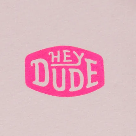 heydude Accessories Apparel Go To Buckle Tee Light Pink