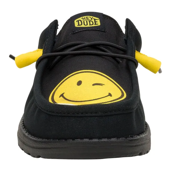 heydude Wally Slip SMILEYWORLD Smiley BlackYellow Apparel Wally