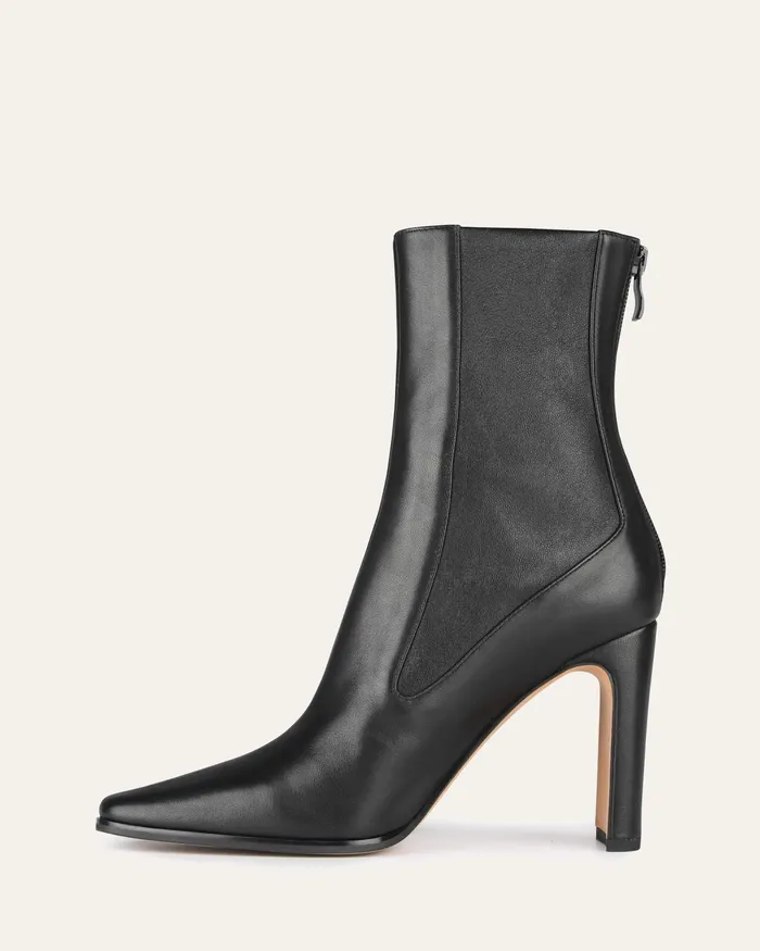 HIGH BOOTS jomercer Women June high ankle boots black leather