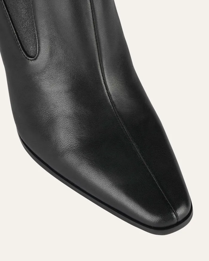 HIGH BOOTS jomercer Women June high ankle boots black leather