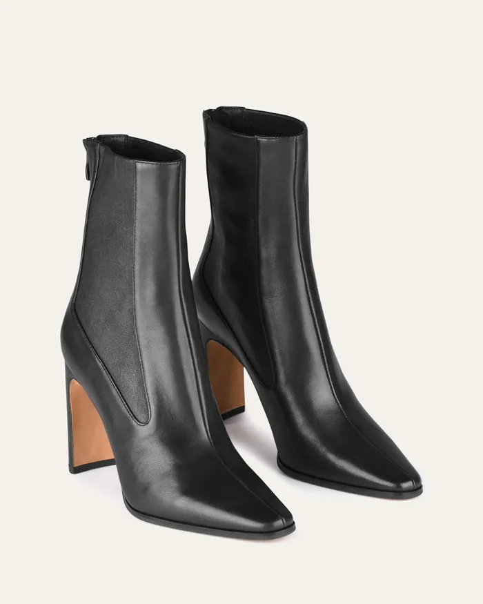HIGH BOOTS jomercer Women June high ankle boots black leather