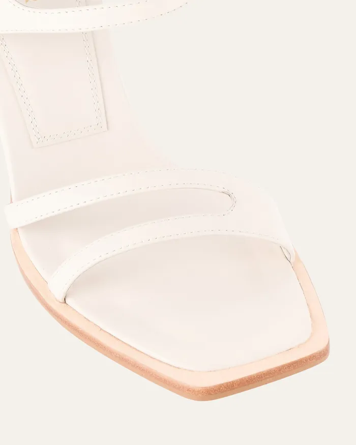 HIGH HEELS jomercer Women Casey high heel sandal off white leather HIGH HEELS jomercer Women Casey high heel sandal off white leather