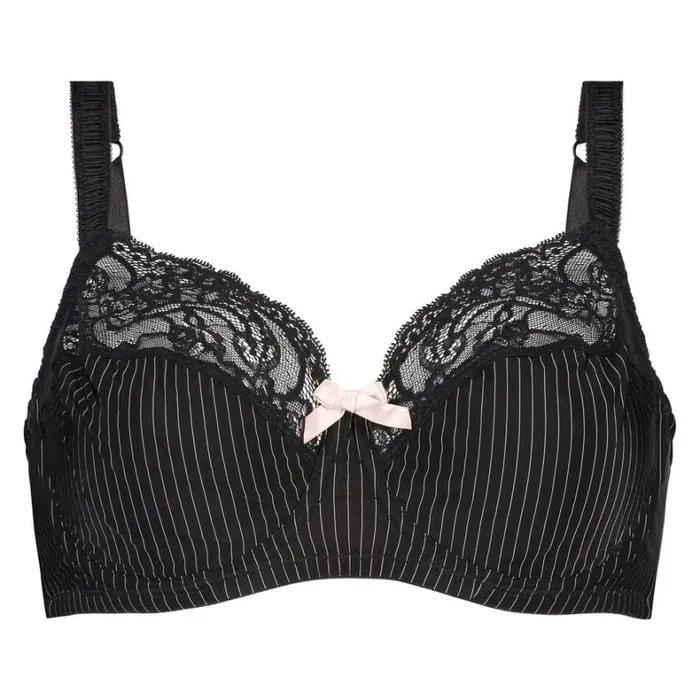 Hunkemller Adalyn NonPadded Underwired Bra 8211 Black Black 8211 Women Hunkemller Adalyn NonPadded Underwired Bra 8211 Black Black 8211 Women
