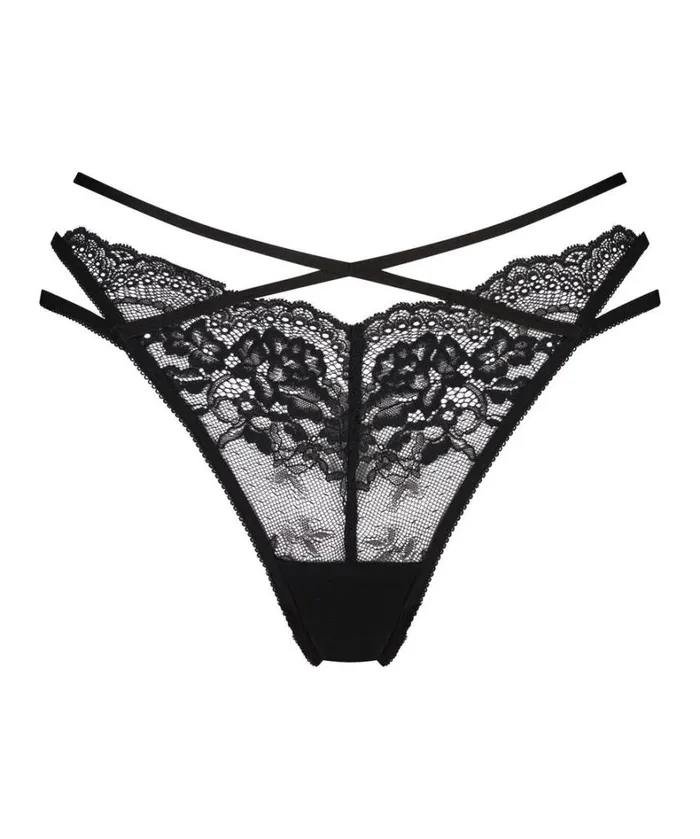 Hunkemller Amala Thong 8211 Black Black 8211 Women