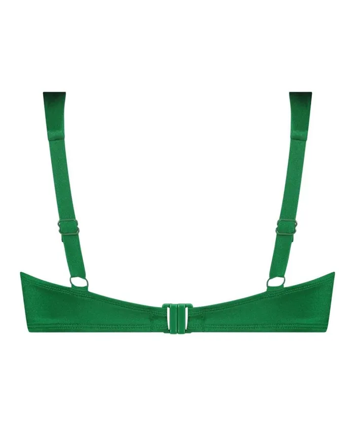 Hunkemller Antigua Padded Underwired Bikini Top 8211 Green Green 8211 Women Hunkemller Antigua Padded Underwired Bikini Top 8211 Green Green 8211 Women