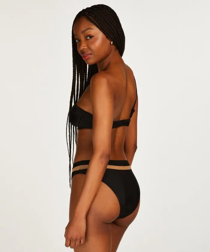 Hunkemller Belize NonPadded Underwired Bikini Top 8211 Black 8211 Women
