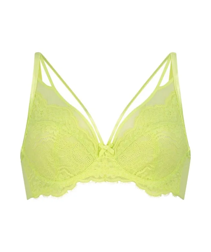 Hunkemller Blaise NonPadded Underwired Bra 8211 Green Green 8211 Women Hunkemller Blaise NonPadded Underwired Bra 8211 Green Green 8211 Women