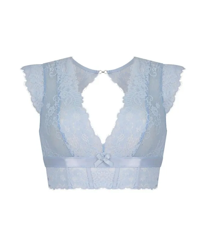 Hunkemller Catrin Bralette 8211 Blue Blue 8211 Women Hunkemller Catrin Bralette 8211 Blue Blue 8211 Women